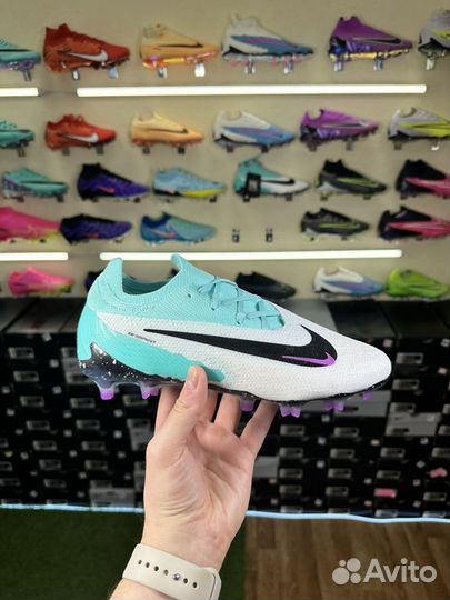 Бутсы nike phantom gx elite fg BLU