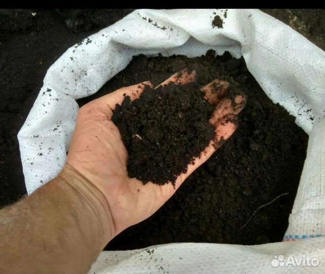 Плодородный грунт в мешках