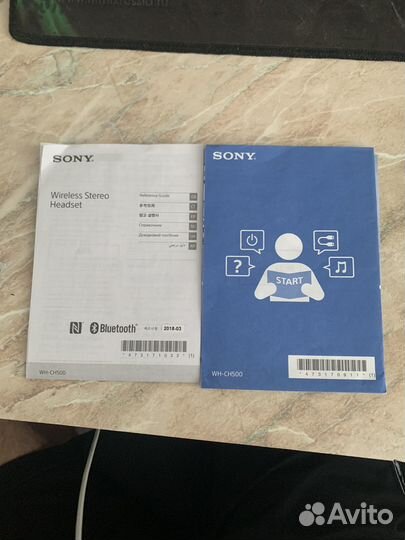 Беспроводные наушники sony wh-ch500