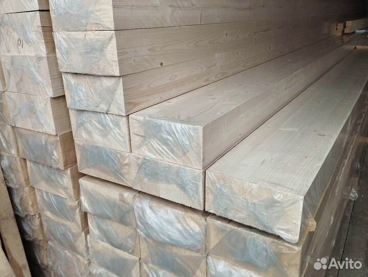 Клееный брус 100х200х6000 из сосны