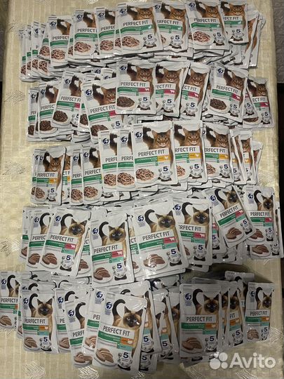 Влажный корм Perfect Fit, Sheba и другие