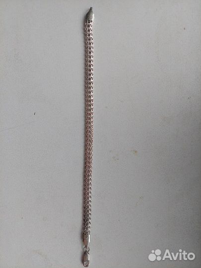 Браслет серебро