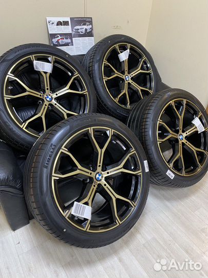 Летние колеса BMW Х5 G05 Х6 G06 стиль 741M R21