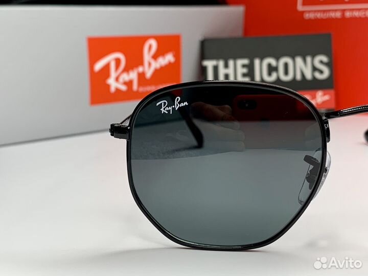 Очки Ray Ban Hexagonal черный