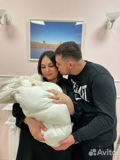 Комплект на выписку зимний