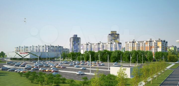 2-к. квартира, 67,4 м², 5/19 эт.