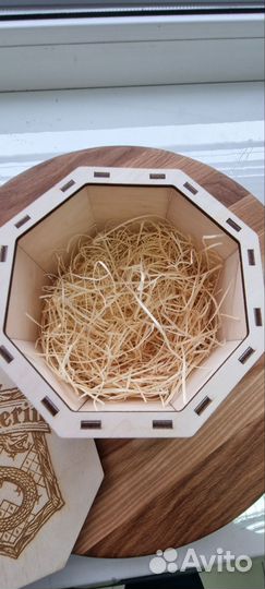 Коробка подарочная деревянная