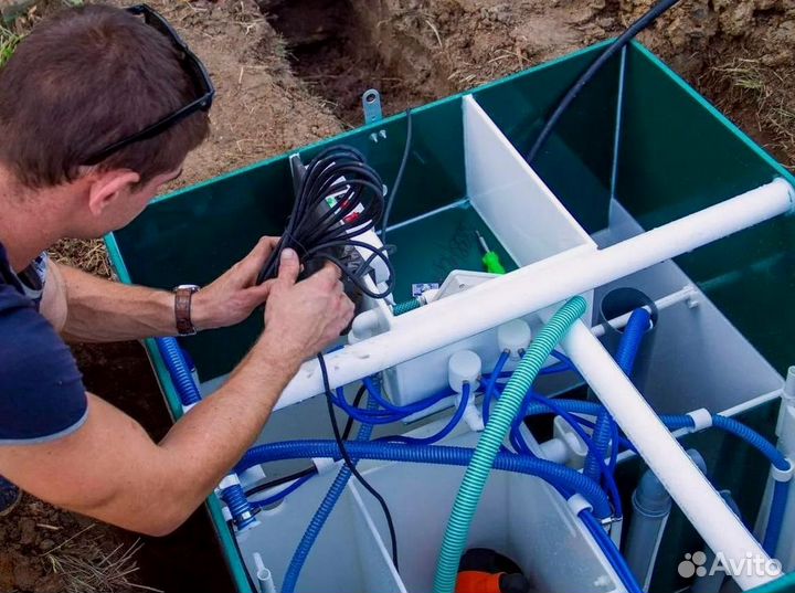 Автономная канализация под ключ. В любой грунт