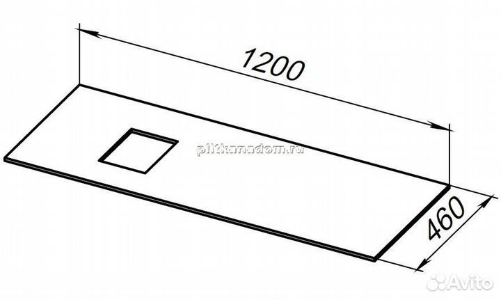 Allen Brau Infinity 1.21015.B Столешница для мебели, бежевая