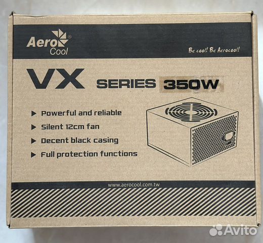 Блок питания aerocool 350w