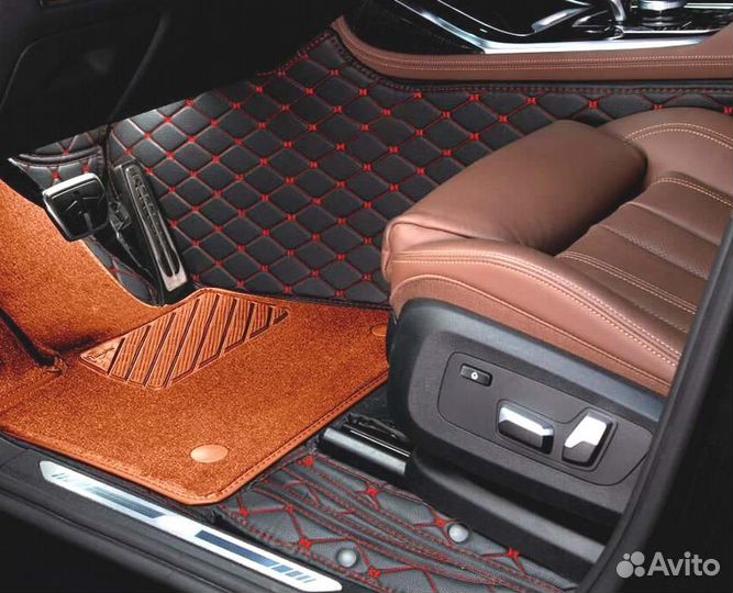 3D Коврики Skoda из Экокожи