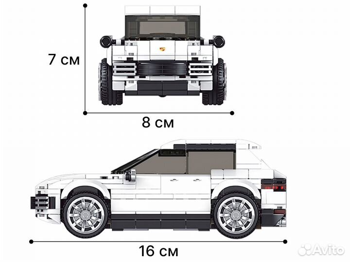 Mould King Porsche Cayenne 27025 (Аналог Lego)