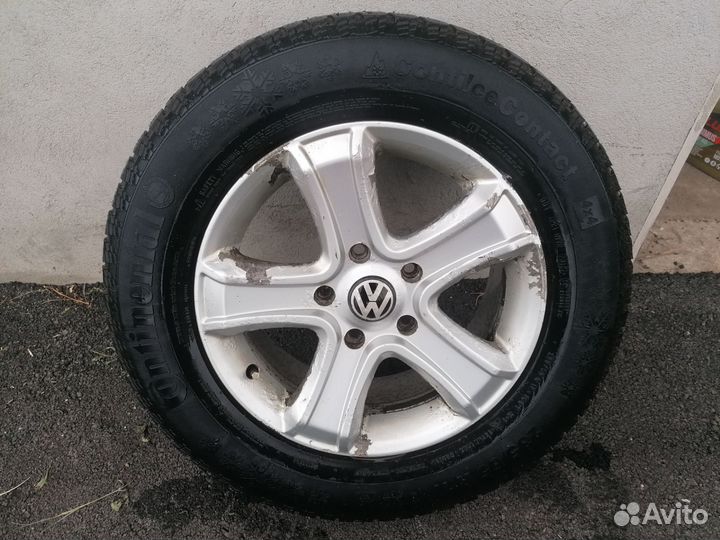 Колеса в сборе R17 зимние 5х130