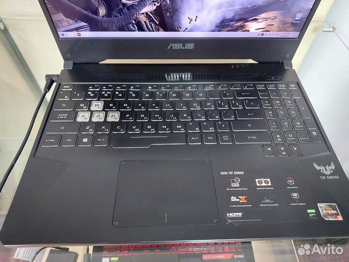 Игровой ноутбук asus tuf gaming fx 505dt