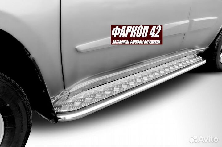 Защита порогов Chery tiggo FL (2013)