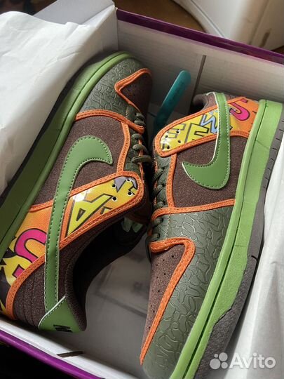 Кроссовки Nike dunk low de la soul 2015