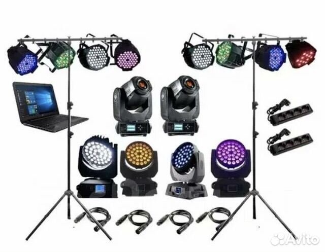 Услуги по аренде светозвукового оборудования