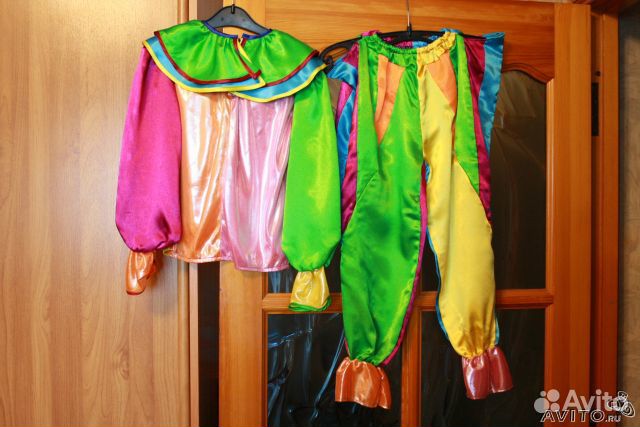 Новогодний Костюм клоуна