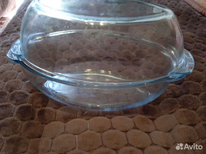 Утятница из жаропрочного стекла, новая
