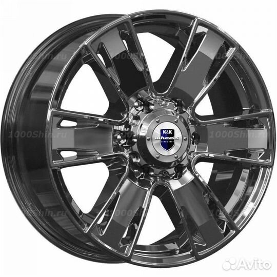 Диск 7*17 6*139,7 ET38 67,1 кик Севенна (кс726) Кварц