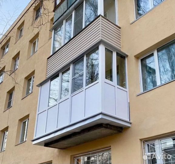 Остекление балконов