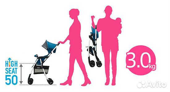 Коляска Magical Air. суперлегкая. Япония