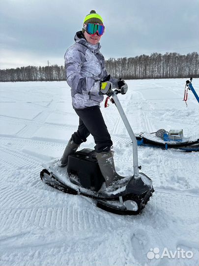 Мотосноуборд SibMaster 43 км/ч