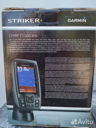 Эхолот garmin striker