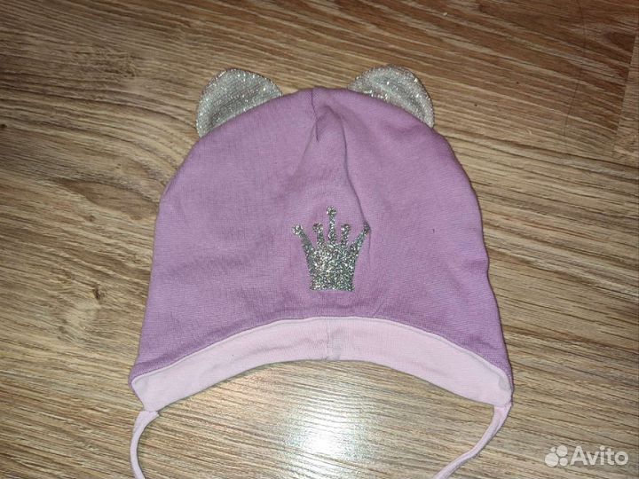 Шапка на девочку на 1-1,5