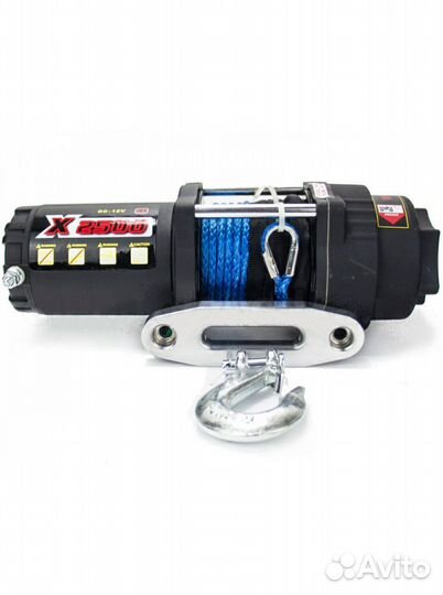 Электрическая лебедка X 2500S (синтетический трос)