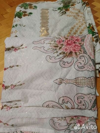 Шторы тюль с люрексом СССР