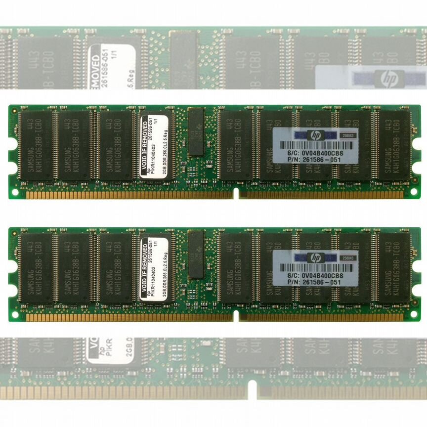 [300682-B21] Оперативная Память Hp Ddr 4gb 300682-B21