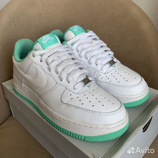 Кроссовки Nike Air Force 1'07 White Mint Оригинал