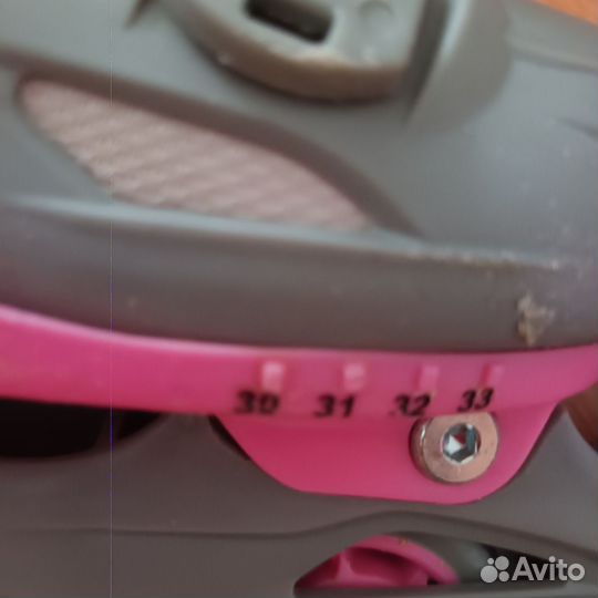 Роликовые коньки детские раздвижные 30-33