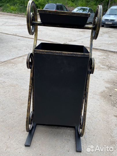 Урна уличная с пепельницей