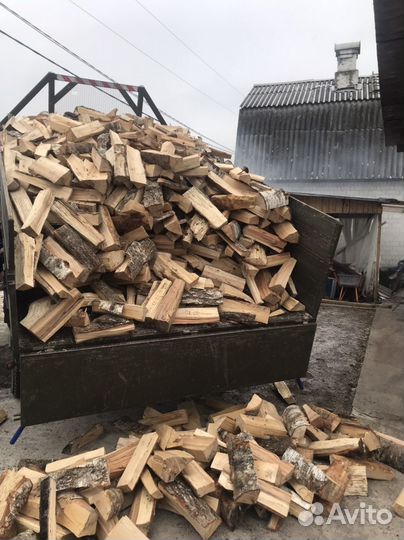Дрова колотые