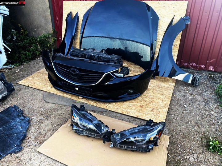 Ноускат морда в сборе Mazda 6 GJ 2015-2019