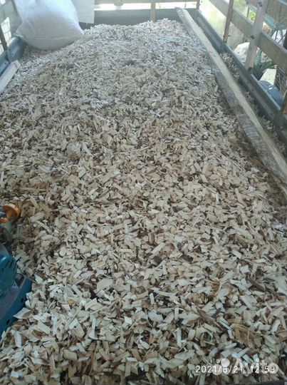 Щепа для мульчи