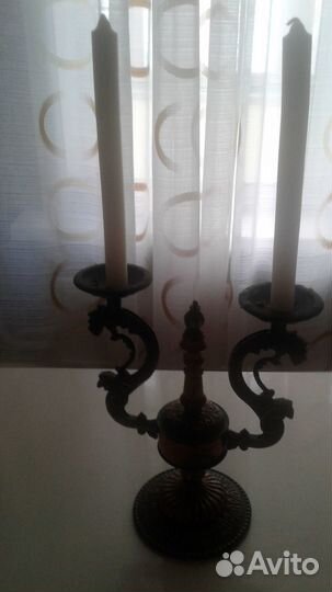 Старинный подсвечник