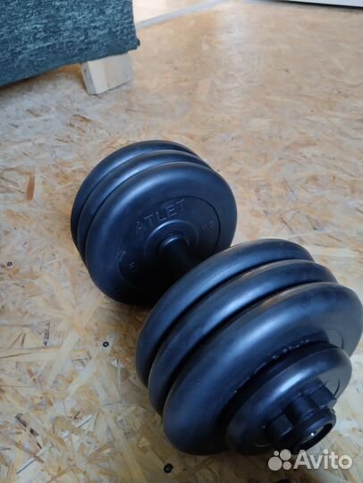 Гантели разборные