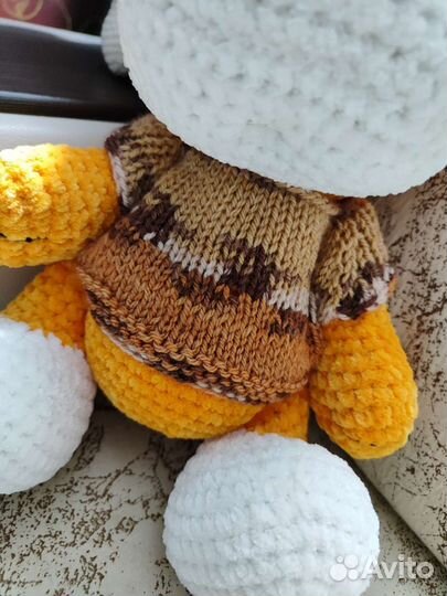 Тигр плюшевый