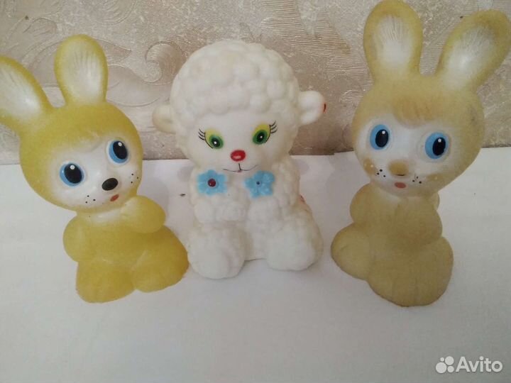 Резиновые игрушки СССР