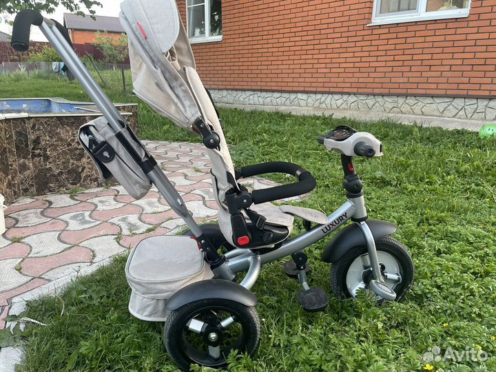 Велосипед трехколесный детский Luxury teach team