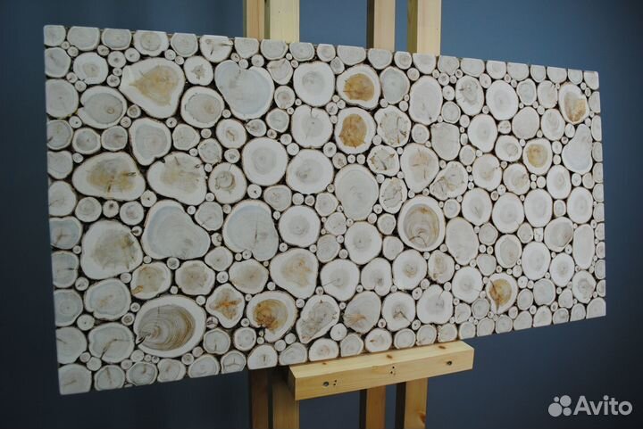 Панно из можжевельника