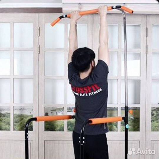 Тренажер турник - брусья DFC power tower G006