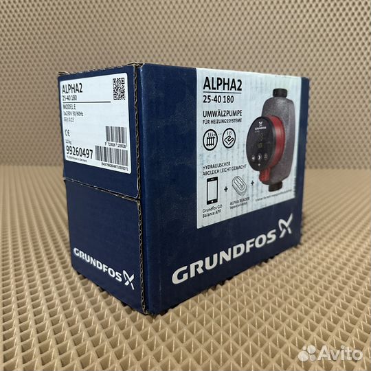 Насос Grundfos Alpha 2 25-40-180 99420002