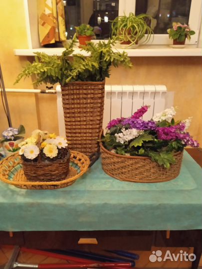 Искусственные цветы для декора