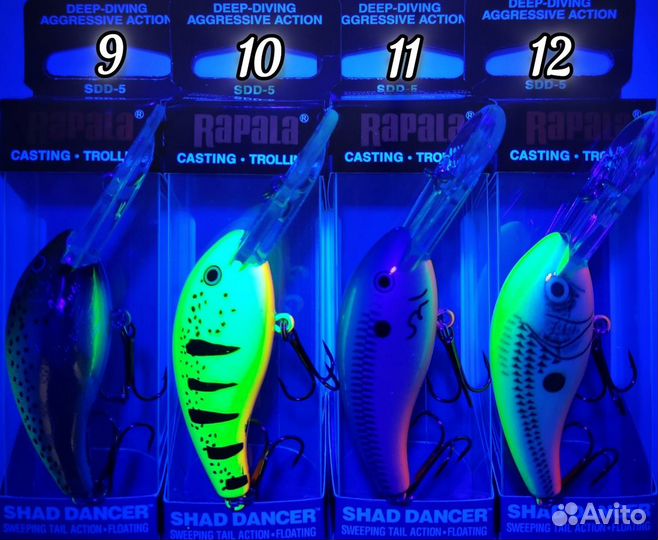 Воблер Rapala Shad Dancer SDD-5