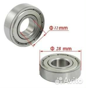 Подшипник 6001 для колёс детских колясок