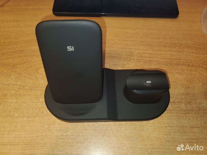 Быстрая беспроводная зарядка 3в1 SI-13